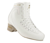 Edea Ice Fly White Senior Figure Skates - Boot Only