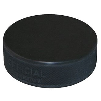 Black Hockey Puck