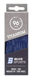 Bluesports Titanium Wax Laces