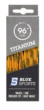 Bluesports Titanium Wax Laces